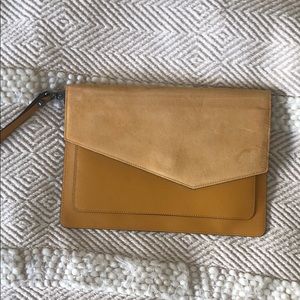 Leather with suede Botkier Wristlet